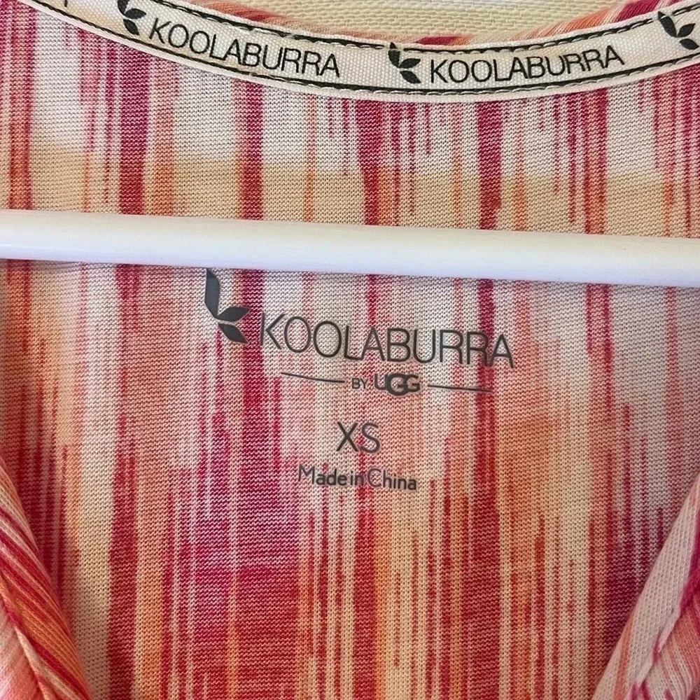 Koolaburra by UGG Women's Dress Sz XS Rayon Spandex Maxi Tank Pink - Picture 5 of 9